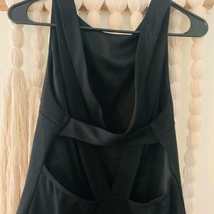 Black cocktail dress